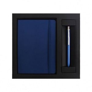 Promotional Custom Business Gift <b>Set</b> With A5 A6 Hardcover <b>Notebook</b> Metal Signature <b>Pen</b> Imprinted Logo for VIP Clients - Product Image 2