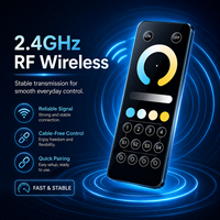 Télécommande LED sans fil RF 2,4 GHz, variateur tactile CT, portée 30 m, huit zones, pour bande lumineuse, plafonnier, armoire, maison intelligente