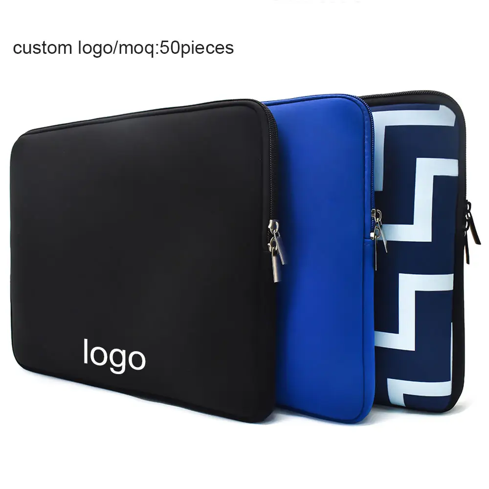 वाटरप्रूफ 15.6 इंच नोटबुक सॉफ्ट केस कवर पुफी सुरक्षात्मक ले जाने वाले बैग लोगो कस्टम नेप्रोन लैपटॉप आस्तीन