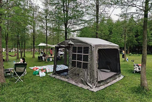 Tente gonflable imperméable <span class=keywords><strong>de</strong></span> cadre d'Oxford <span class=keywords><strong>de</strong></span> tente extérieure portative merveilleuse d'<span class=keywords><strong>air</strong></span> <span class=keywords><strong>de</strong></span> glamping pour <span class=keywords><strong>l</strong></span>'exposition touristique facile <span class=keywords><strong>de</strong></span> camping - Product Image 2