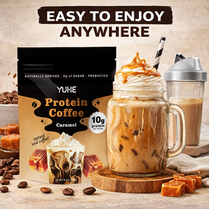 Café de Proteína de Marca Privada OEM, Instantáneo, a Base de Plantas, Vegano, Proffee para Consumidores Conscientes de la Salud, para el Gimnasio y el Ejercicio - Product Image 4