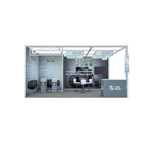 Stands modulaires personnalisables de 10x20 pieds, sublimation par transfert thermique, pliables, portables, pour salons professionnels, installation rapide, éclairage - Product Image 5