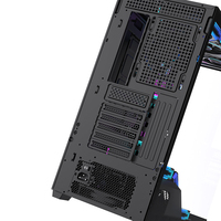 Caja de PC Lovingcool Full Tower, Compatible con Placas Base E-ATX, ATX, MATX e ITX, Paneles de Vidrio Templado Dobles, Refrigeración Líquida AIO de 360 mm