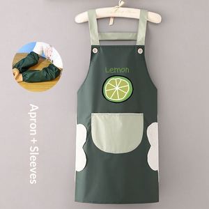Best <b>Disposable</b> PVC Bib Sleeveless <b>Apron</b> Waterproof Oil-Proof Breathable Anti-Fouling Kitchen Cosy SanitaryBrand Workwear - Product Image 4