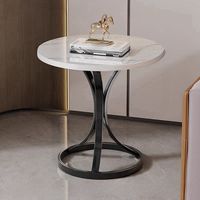 Table basse de luxe en acier inoxydable, design minimaliste, portable, pour salon, table de chevet, table d'appoint de canapé, petite table à thé pour balcon