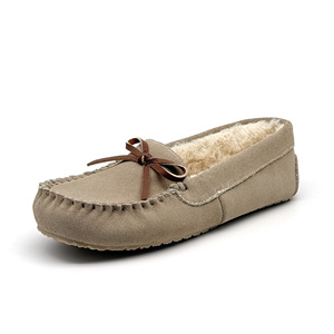 <span class=keywords><strong>Mocassini</strong></span> da <span class=keywords><strong>Donna</strong></span> in Vera Pelle Morbida a Doppia Faccia, Scarpe Casual Chiusurette per Autunno Inverno Primavera - Product Image 3