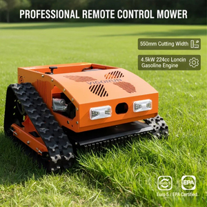 Cortacésped Inalámbrico Vigorun VTC550, <span class=keywords><strong>Mini</strong></span> Cortacésped Autopropulsado de un Solo Cilindro, Aplicación Versátil, Bajo Consumo de Combustible, <span class=keywords><strong>Robot</strong></span> Cortacésped - Product Image 1