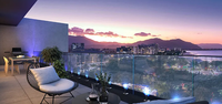 Kit d'éclairage LED et contrôleur LED + télécommande IR - Système d'éclairage extérieur résistant à l'eau pour escaliers et balcons avec installation facile