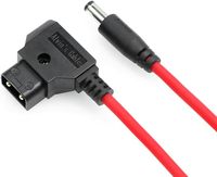 Alvin's Cables Ultra Soft D-Tap auf 2.1 DC Power Spiralkabel für Atomos Shinobi, für Blackmagic Video Assist, SmallHD 702 usw.