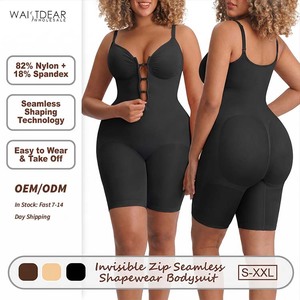 Waistdear Shapewear da Donna Direttamente dalla Fabbrica, Modellante Contenitivo per Pancia, con Schiena Bassa, Traspirante, con Cerniera, Taglie Forti - Product Image 1