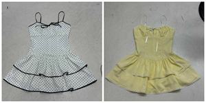 ชุดเดรสลายตารางน่ารักแบบมีระบายและชุดเดรสทรงเค้กสไตล์โลลิต้าหวานๆ สำหรับเด็กผู้หญิง - Product Image 2
