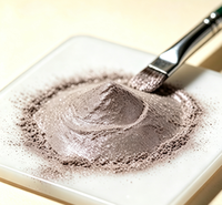 GUANZUN Staubiges Rosa Kosmetik-Metallic-Glitzerpulver 36M Haltbarkeit Kostenlose 1g Probe Lidschatten Highlighter DIY