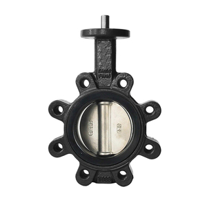 Válvula Manual Songo de 6 Pulgadas ANSI Clase 150LB de Hierro Fundido con Revestimiento Completo de PTFE - Product Image 3