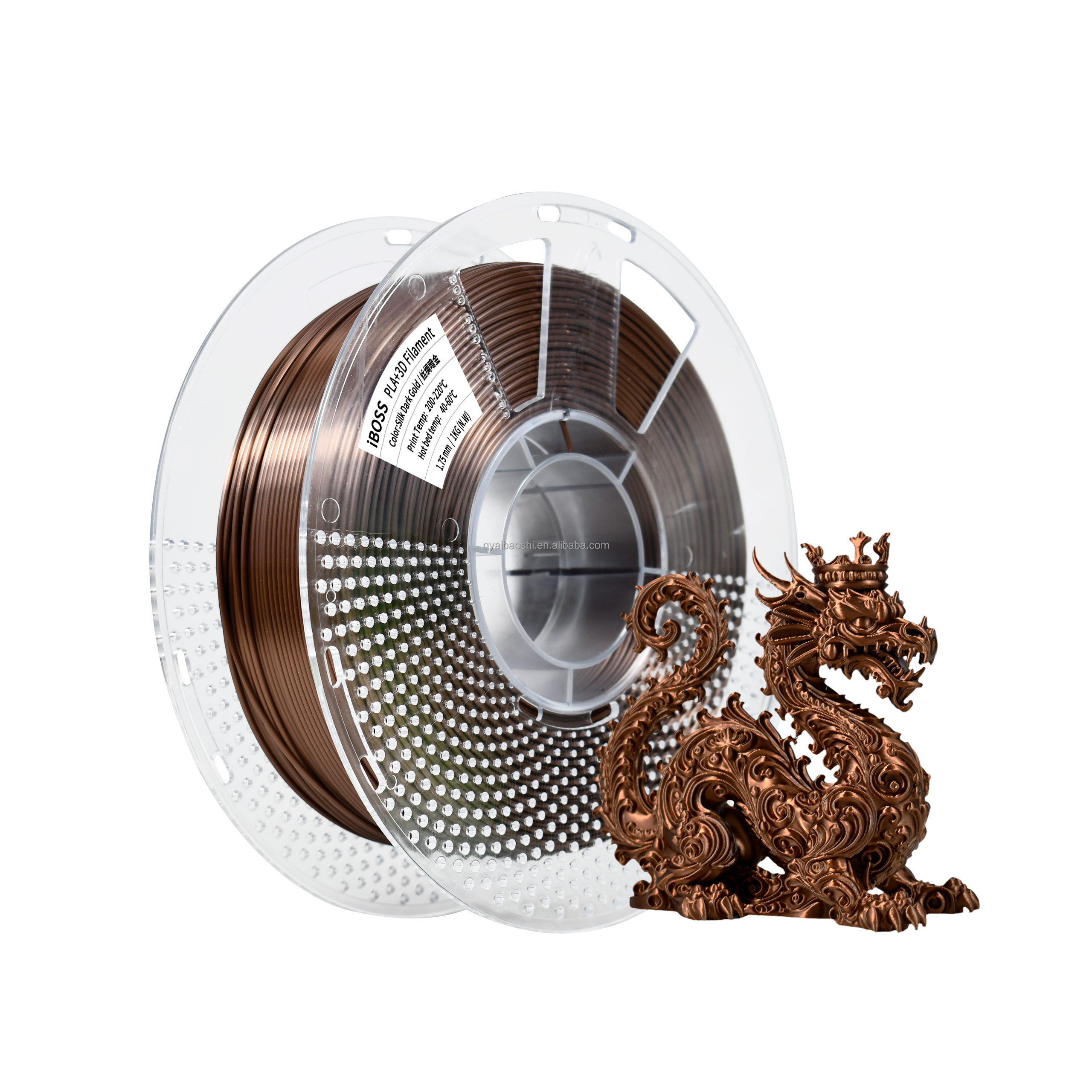 PLA+ SILK BRONZE(BLACK GOLD)