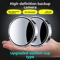 Rétroviseur de voiture compact à ventouse 360° ultra-clair OLIVER pour aide au recul et assistance en zone aveugle