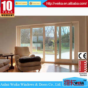 Puerta corredera de diseño simple, <span class=keywords><strong>precio</strong></span> de fabricante, PVC/UPVC, con vidrio templado - Product Image 3