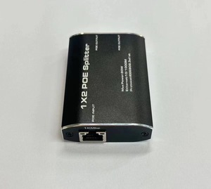 POE 1000Mbps 1 a 2 RJ45 Internet Splitter Adaptador de red RJ45 Convertidor Compatible con Cat 6 Cat 7 Cable al mismo tiempo - Product Image 4