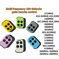 Télécommande universelle multifonction à code fixe et code tournant (60 marques) pour porte de garage et contrôle d'accès automobile, 280-860 MHz - Offre Spéciale