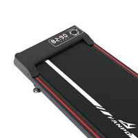 Tapis de marche électrique 2-en-1 pour la maison, à placer sous le bureau, avec écran LED et inclinaison manuelle - Design compact de haute qualité