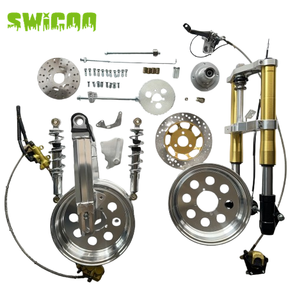 SWICOO para Kits de Horquilla Delantera Invertida Compatible con Monkey Z50 con Conjunto de Amortiguador de Brazo Oscilante Delantero y Trasero para Ruedas de 10 Pulgadas - Product Image 3