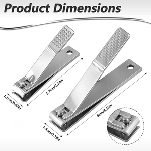 Professional Standard Heavy Duty Toe <b>Large</b> Nail Trimmer Clipper Cutter for Thick Nails Pedicure Cutter - Product Image 6