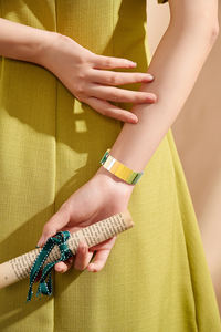 Correa de Metal de Lujo para Mujer, de Alta Calidad, Colorida, de 16 mm, para Reloj - Product Image 2