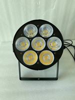 Projecteur PAR LED COB double couleur blanc chaud haute puissance 7*50W, éclairage de scène, projecteur PAR LED 400W
