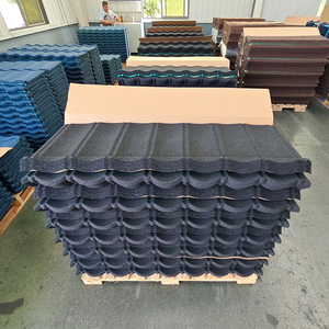 Tuiles de toiture en <span class=keywords><strong>aluminium</strong></span> en promotion, fournies directement par l'usine chinoise, à <span class=keywords><strong>prix</strong></span> abordable, pour la construction. - Product Image 2
