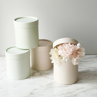 Wholesale Custom Design Printing Small Eco Friendly Round Paper Cardboard Box Tube Gift Flower Packaging Cylinder Paper Tube