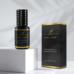 Pegamento para Pestañas de Lujo Coreano Pinky Leem, Venta al por Mayor, Extra Fuerte, Resistente al Agua, de Secado Rápido - Product Image 1