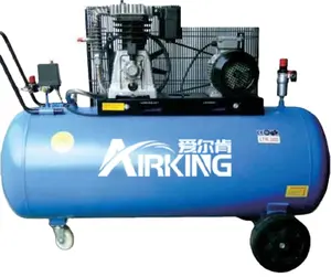 Adiabat-compresor de aire de pistón para minería, 4hp, 8Bar, 400L/Min, 950Rpm, cabezal de compresores de aire