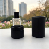 Flacon de parfum en verre unique 50ml 100ml Flacons de parfum de luxe Flacon de parfum vide avec emballage boîte