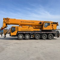 Grue tout-terrain d'occasion XCA200 200t, flèche télescopique 88m, hauteur de levage 115m, équipement de levage lourd pour projets mondiaux