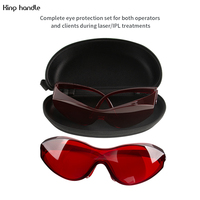 Lunettes de protection CE 1064nm haut de gamme pour le marquage et la découpe des fibres, avec filtration de la lumière et protection contre les faisceaux, efficaces et sûres