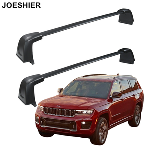 แร็คหลังคา JOESHIER สำหรับรถยนต์  ทำจากอลูมิเนียมอัลลอย รับน้ำหนักได้ 100 กก. พร้อมรางสำหรับบรรทุกสัมภาระ ติดตั้งง่าย สำหรับรถ JEEP Cherokee L ปี 2022-2023 - Product Image 1