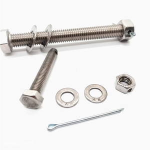 Tornillo de expansión de pared de techo de cemento AISI431 de acero inoxidable de fábrica con pasador de cabeza hexagonal y perno de expansión de fijación de arandela - Product Image 2