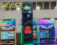 Table de hockey sur air commerciale ACS à monnayeur pour 2 joueurs, machine de jeu d'arcade avec marqueur électronique, équipement sportif d'intérieur pour le jeu