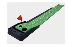 Ensemble de putting de golf, tapis de putting d'intérieur, nouveau tapis d'entraînement de golf pour bureau, retour automatique de balle, mini-jeux, USA Mairun - Product Image 6