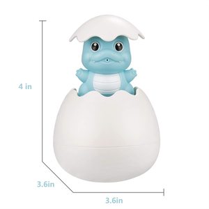 Jouets de Bain en Forme d'Œufs de <span class=keywords><strong>Dinosaure</strong></span> pour Bébé Jouets Flottants en Plastique à Pulvérisation d'<span class=keywords><strong>Eau</strong></span> pour Tout-Petits et Enfants Piscine Plage Baignoire Jeu Amusant - Product Image 2
