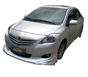 BETTER Factory Price car body kit for Toyota Vios 2008-2010 front lip rear lip and side skirts