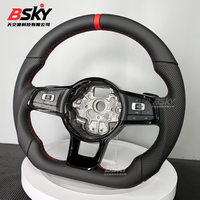 Volant en cuir perforé pour Volkswagen MK7 Golf 7 GTI Passat Polo Scirocco 2014-2018 GTD GTS GTE GLI R-Line R CC MK6