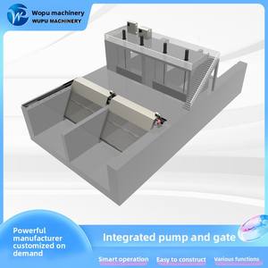 Équipement industriel <span class=keywords><strong>de</strong></span> haute qualité en acier inoxydable gris pour la récupération des eaux <span class=keywords><strong>de</strong></span> <span class=keywords><strong>pluie</strong></span>, grande capacité, contrôle des inondations, pompe intégrée, garantie 1 an - Product Image 3