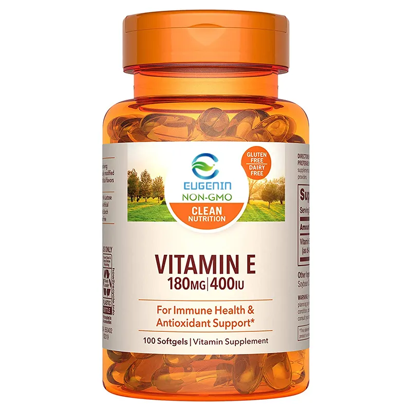 Produk Kesehatan Kapsul Lembut Vitamin C dan Kapsul Lunak Vitamin E