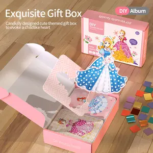 RC công chúa ăn mặc đồ chơi giáo dục DIY Craft Bộ dụng cụ cho trẻ em handmade đồ chơi cho trẻ em poking vui vẻ Trò chơi thủ công bộ dụng cụ cho trẻ em DIY