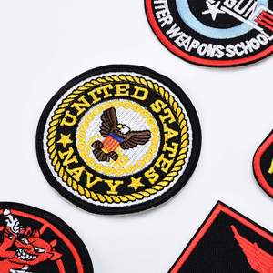 Écusson brodé en sergé thermocollant ou auto-agrippant pour veste d'hiver, motif aviateur - Product Image 5