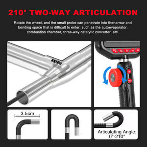 Nouvelle caméra <span class=keywords><strong>endoscopique</strong></span> USB pour voiture 950 mm, vidéoscope orientable à 180° CMOS pour extérieur, garantie 1 an, résolution 1920x1080, 65 - Product Image 3