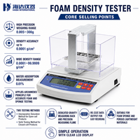 Testeur de densité de mousse, densimètre pour éponges, principe d'Archimède, précision 0,0001 g/cm³, machine de test d'absorption d'eau
