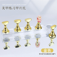 Professionnel Magnétique Faux Ongles Conseils Pratique Présentoir Manucure Formation Ongles Art Présentoir
