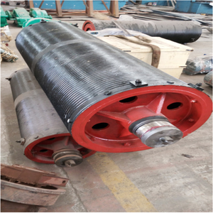 Çelik Tel Tambur Vinç Aksesuarları Döner Tambur Motoru Motorlu Tambur Motorlu Kasnak Toplu Malzeme Bantlı Konveyör için - Product Image 4