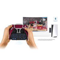 Clavier sans fil DOBE TP5-0556S pour manette PS5 avec rétroéclairage, clavier externe PS5 pour SONY avec clip pour chat vocal